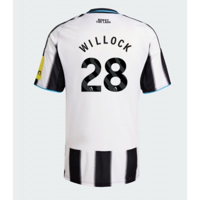 Moški Nogometni dresi Newcastle United Joe Willock #28 Domači 2025-26 Kratek Rokav Moški Nogometni dresi Newcastle United Joe Willock #28 Domači 2025-26 Kratek Rokav